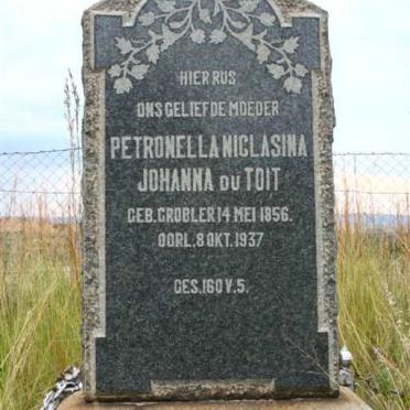 TOIT Petronella Niclasina Johanna, du nee GROBLER 1856-1937