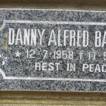BARKER Danny Alfred 1958-1991