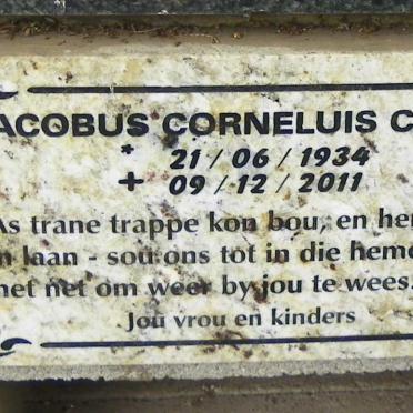 CRONJÉ Jacobus Corneluis 1934-2011