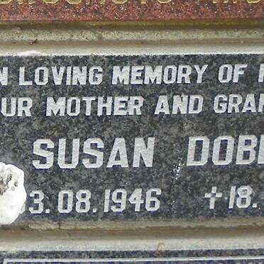 DOBBINS Susan 1946-1996