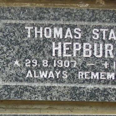 HEPBURN Thomas Stanley 1907-1988