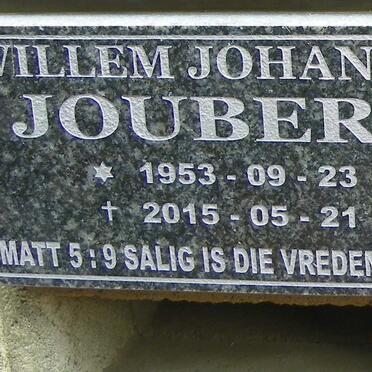 JOUBERT Willem Johannes 1953-2015