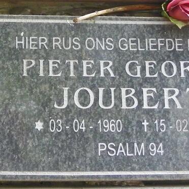 JOUBERT Pieter George 1960-2004