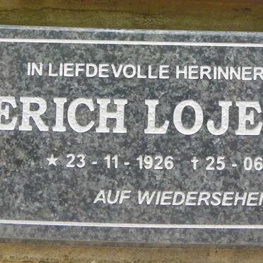 LOJEWSKI Erich 1926-2005