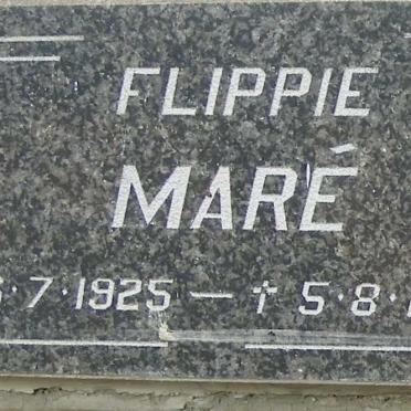 MARÉ Flippie 1925-1991