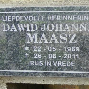 MAASZ Dawid Johannes 1969-2011