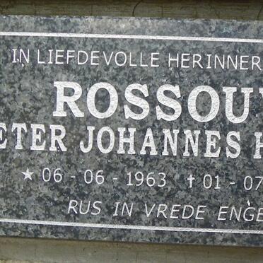 ROSSOUW Pieter Johannes Hendrik 1963-2005