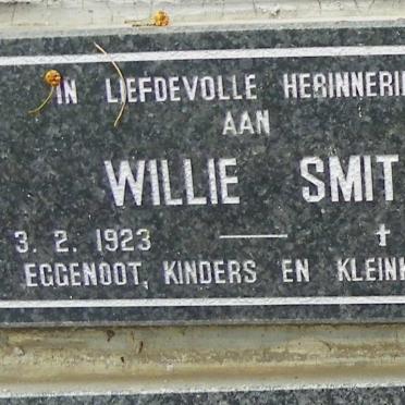 SMIT Willie 1923-1997