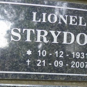 STRYDOM Lionel 1931-2007