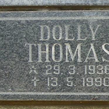 THOMAS Dolly 1936-1990