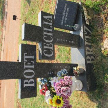 BRITZ Boet ?-2014 &amp; Cecilia 1948-