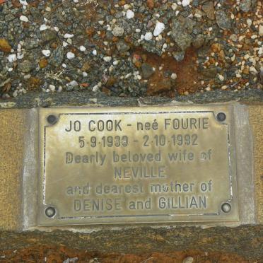 FOURIE Christiaan Ernst 1907–1964 & Anna Petronella nee HENECKE 1919–1981 :: COOK Jo nee FOURIE 1939–1992 #3