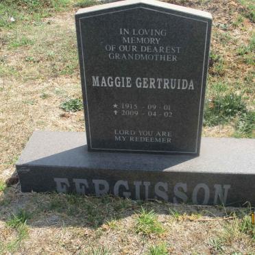 FERGUSSON Maggie Gertruida 1915-2009