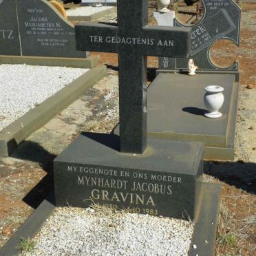 GRAVINA Mynhardt Jacobus 1950-1983
