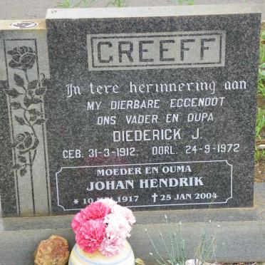 GREEFF Diederick J. 1912-1972 &amp; Johan Hendrik 1917-2004