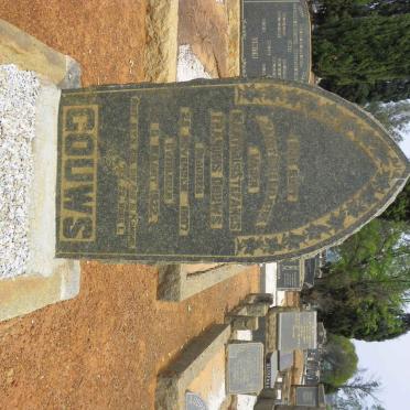 GOUWS Martinus Stefanus Francois 18?7-1922