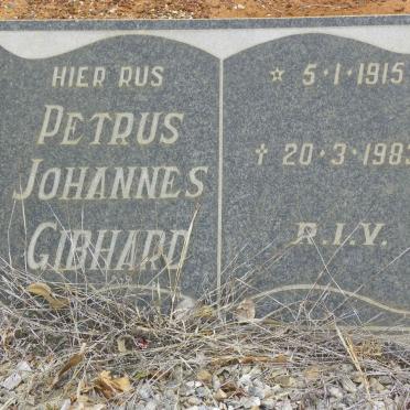 GIBHARD Petrus Johannes 1915-1983