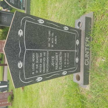 GUNTER Joyce Margaret Elizabeth 1925-2002
