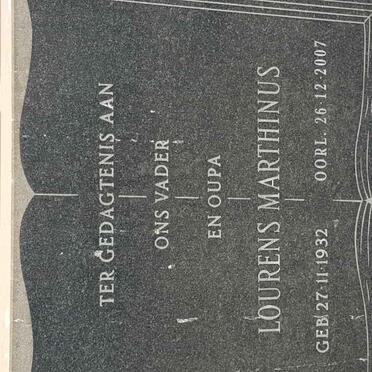 HOUGH Lourens Marthinus 1932–2007 &amp; Cornelia Maria 1933–1981 #2