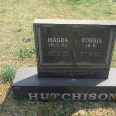 HUTCHISON R.P. 1942-2006 &amp; M.G.M. 1954-2006
