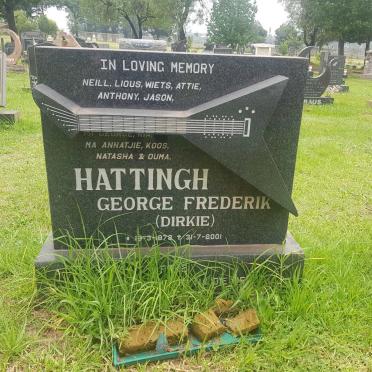 HATTINGH George Frederik 1978-2001