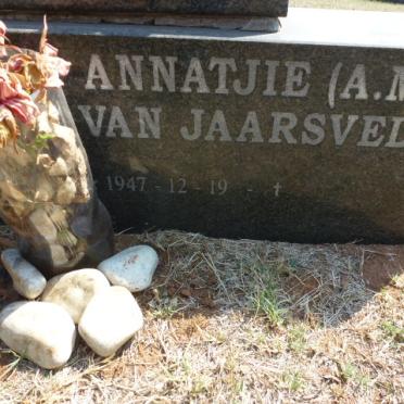 JAARSVELD G.D., van 1939–2009 & A.M. 1947– #2