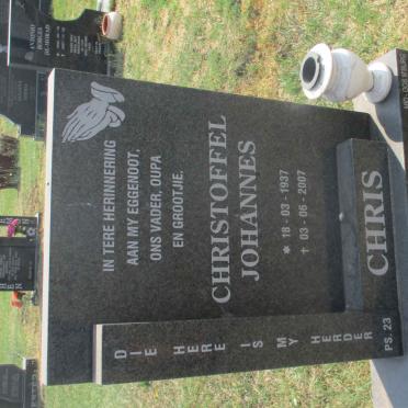 JORDAAN Christoffel Johannes 1937-2007