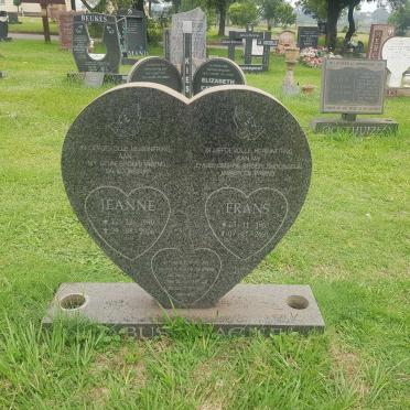 LABUSCHAGNE Frans 1955-2001 &amp; Jeanne 1980-2006