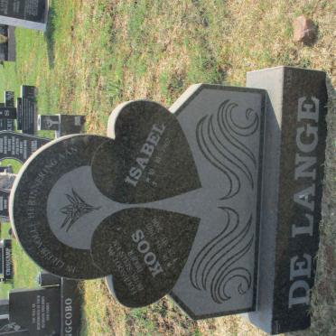 LANGE Koos, de 1963-2009 &amp; Isabel 1962-