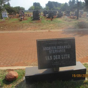 LINT Andries Johannes Stephanus, van der 1941-2012