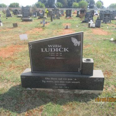 LUDICK Willie 1945-2012