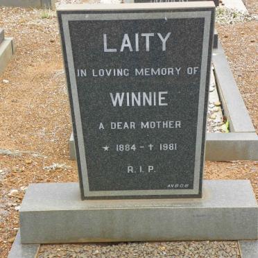 LAITY Winnie 1884-1981