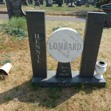 LOMBARD Hennie 1942-