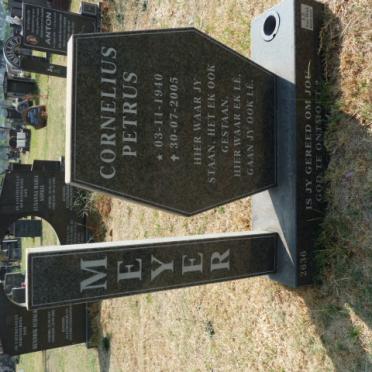MEYER Cornelius Petrus 1940-2005