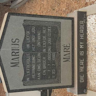 MARE Marius 1963-1980