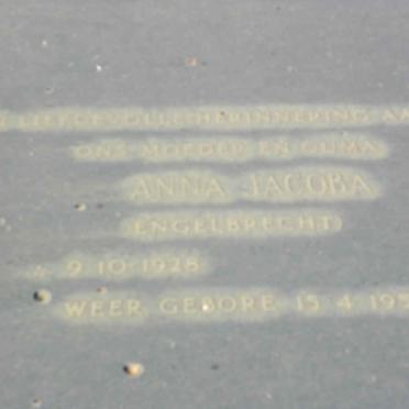 MINNY Lukas Martinus 1927-1984 &amp; Anna Jacoba ENGELBRECHT 1928- #3