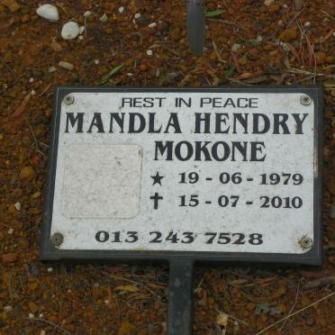 MOKONE Mandla Hendry 1979-2010