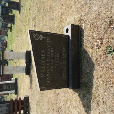 MALONEY Susanna Elizabeth nee COETSER 190?-2004