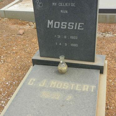 MOSTERT C.J. 1903-1980
