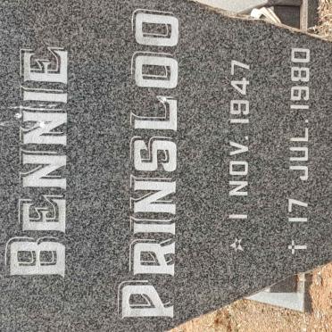 PRINSLOO Bennie 1947-1980