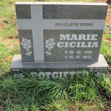 POTGIETER Marie Cicilia 1946-2015
