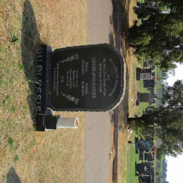 PLESSIS Louis Johannes, du 1934-2007