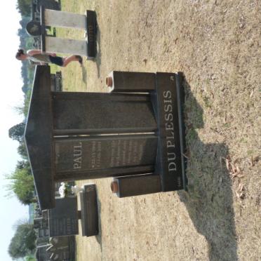 PLESSIS Paul, du 1943-2004