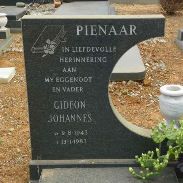 PIENAAR Gideon Johannes 1943-1983