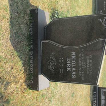 RENSBURG Nicolaas Dirk, Janse van 1940-2006