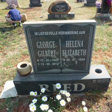 REED George Gilbert 1923-2012 &amp; Helena Elizabeth 1924-