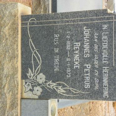 REYNEKE Johannes Petrus 1882-1973