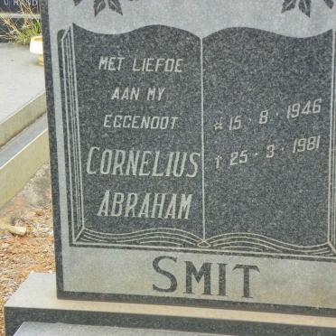 SMIT Cornelius Abraham 1946-1981