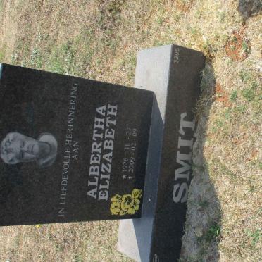 SMIT Albertha Elizabeth 1926-2009