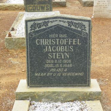 STEYN Christoffel Jacobus 1908-1946